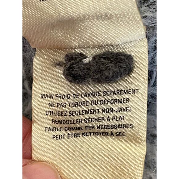 Anthropologie Sleeping on Snow Wool Blend Sweater - Size S - Off Shoulder, SOFT! - Picture 9 of 12